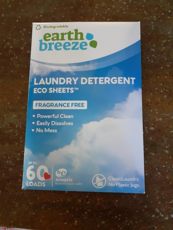 Earth Breeze laundry sheets (No plastic jug) - Sindy's Pigeon Service