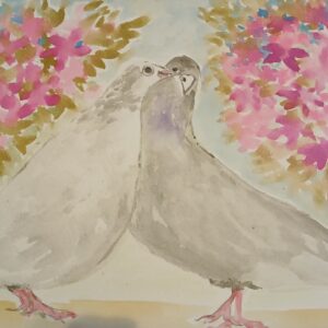 Pigeon Watercolors